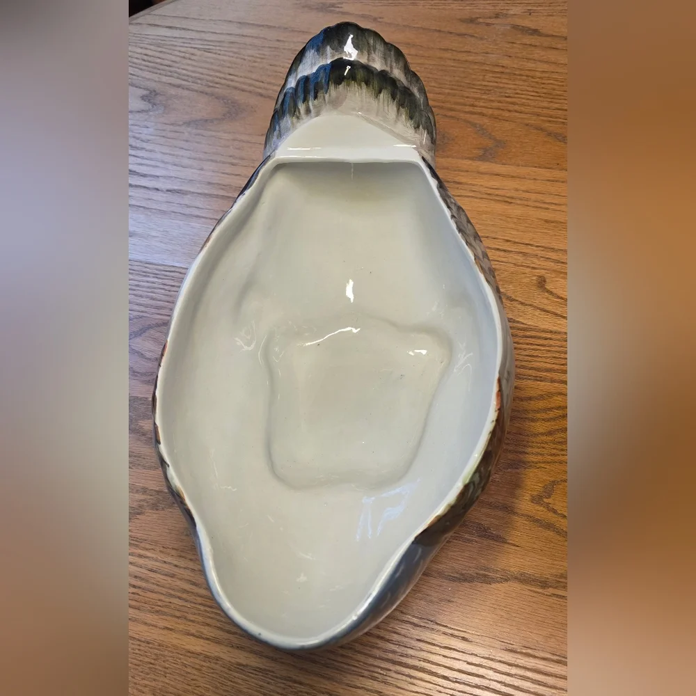 Italian Duck Tureen With Laddle 14